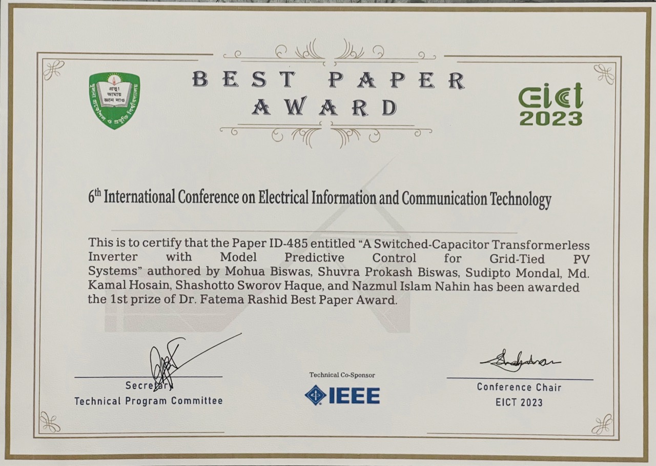 Best Paper Award (Research)